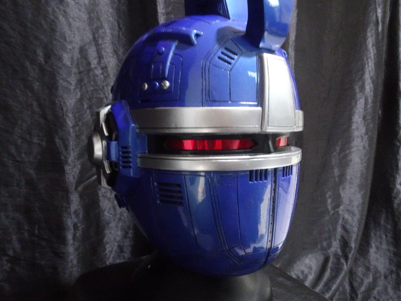 ANIKI Blue Beetleborg Cosplay Collectible Helmet Mask