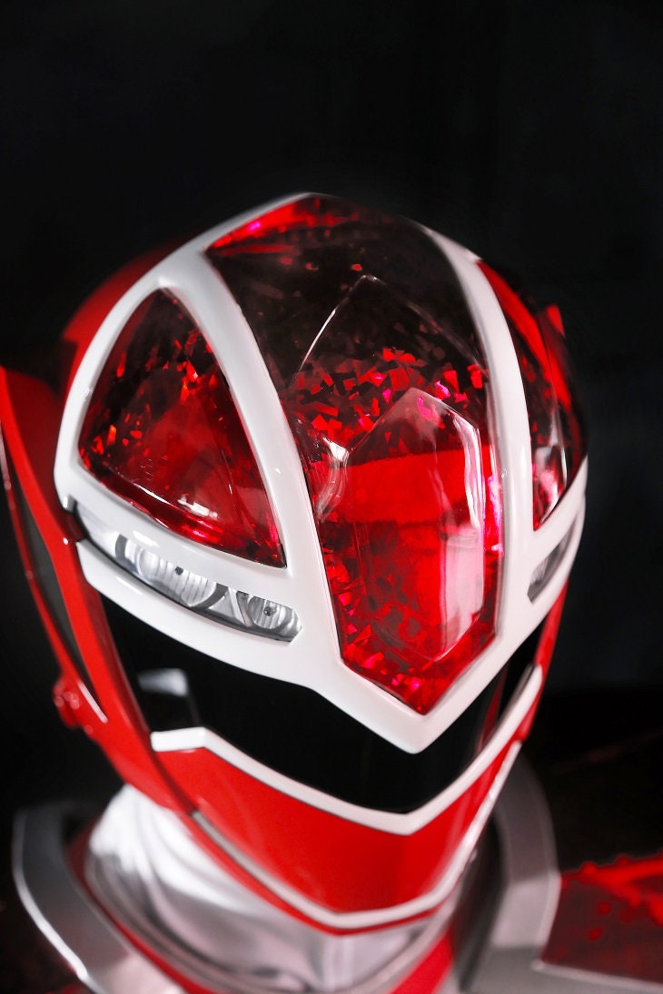 ANIKI Red KIRAMAI Sentai Rangers COSPLAY Helmet