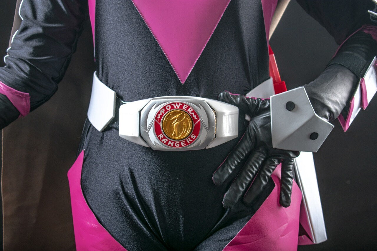 ANIKI Pink Slayer Ranger Cosplay Costume Set