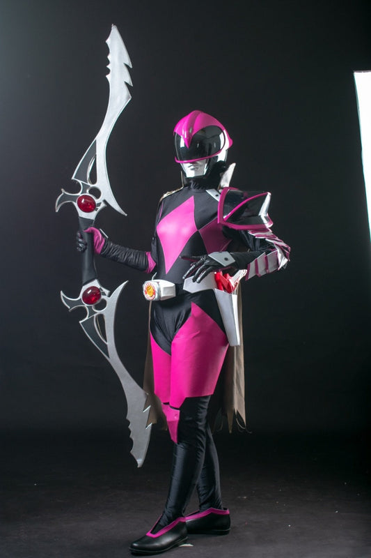 ANIKI Pink Slayer Ranger Cosplay Costume Set