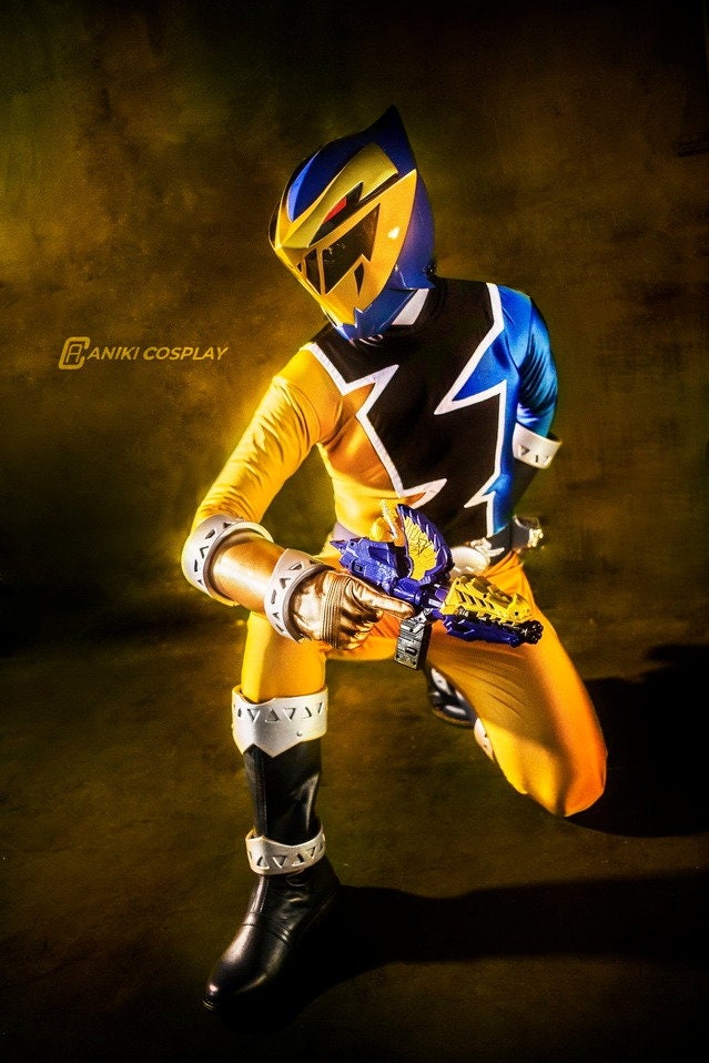 ANIKI Dino Fury Ranger Sentai Cosplay Costume Set