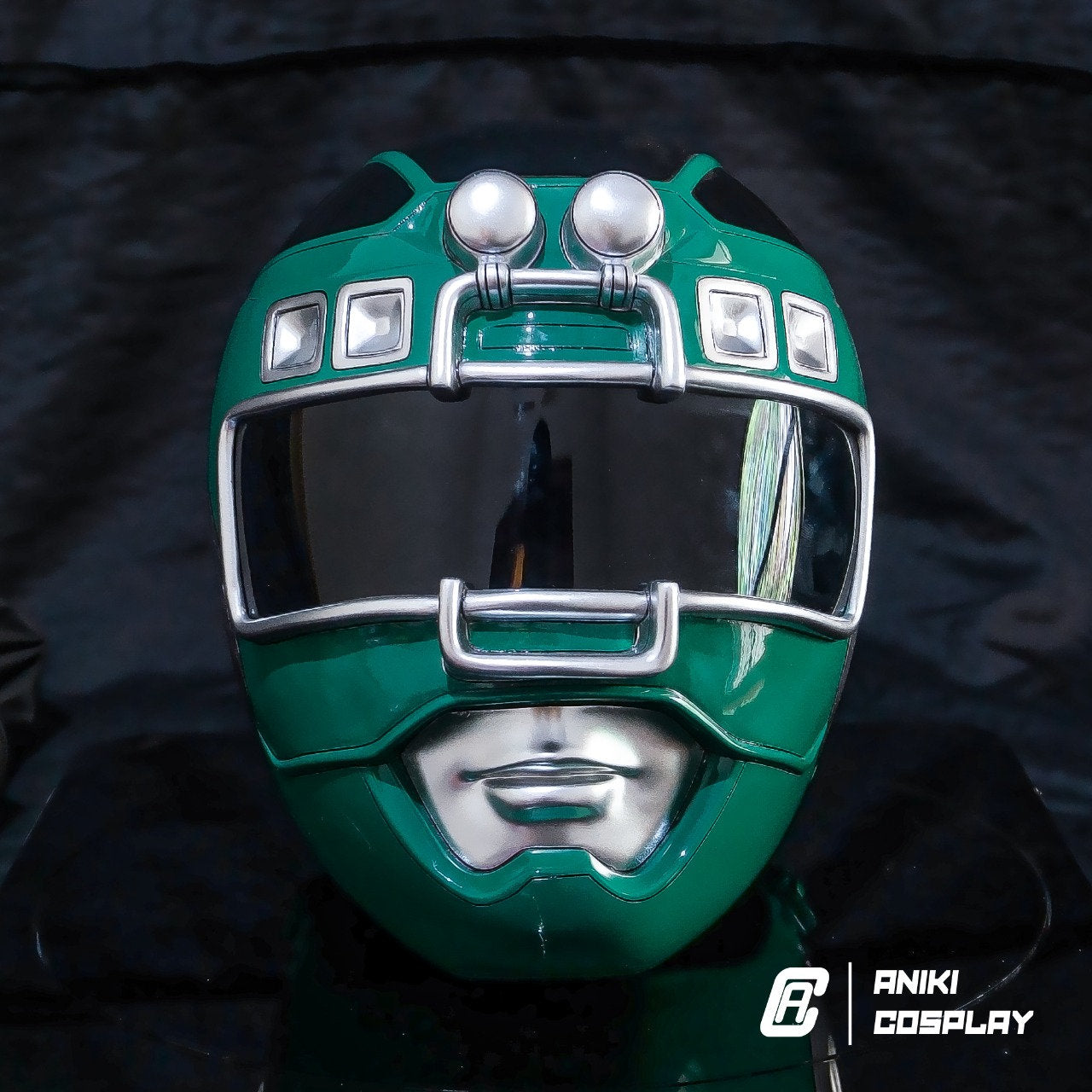 ANIKI Power Ranger Turbo Cosplay Helmet Mask Collectible Carranger