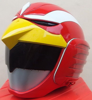 ANIKI RANGER Red Falcon Super Sentai Cosplay Collectible Helmet Mask