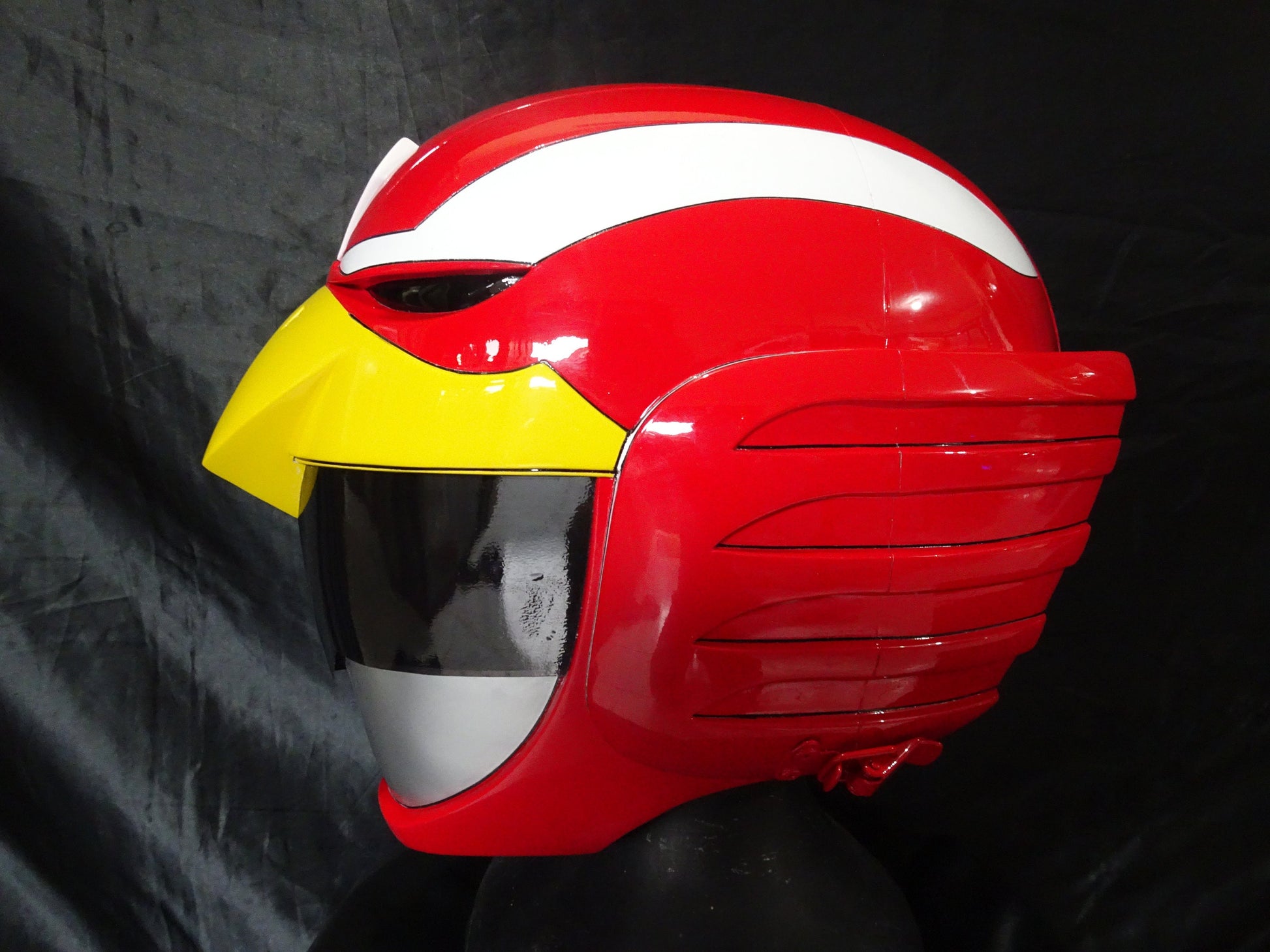 ANIKI RANGER Red Falcon Super Sentai Cosplay Collectible Helmet Mask