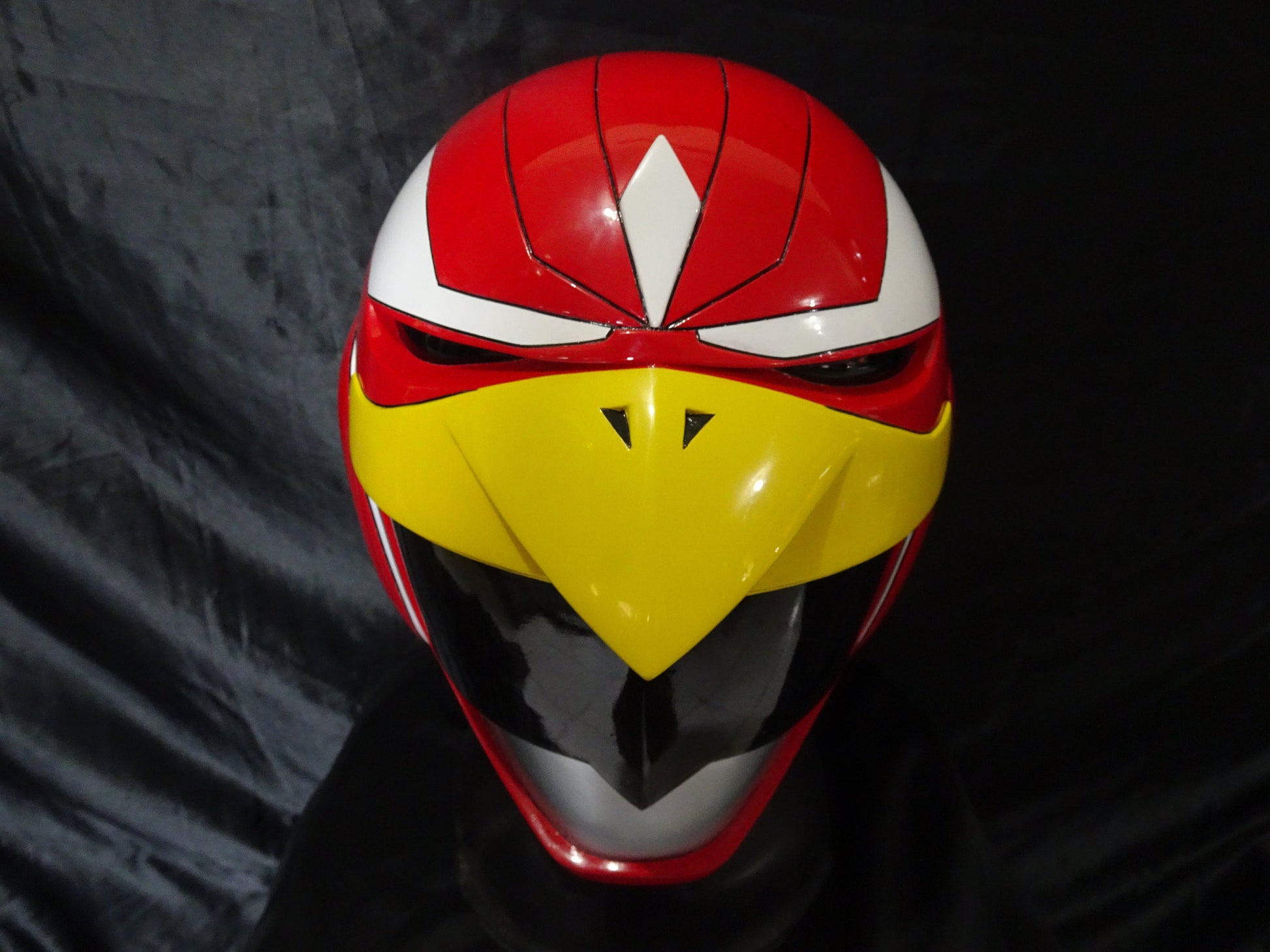 ANIKI RANGER Red Falcon Super Sentai Cosplay Collectible Helmet Mask