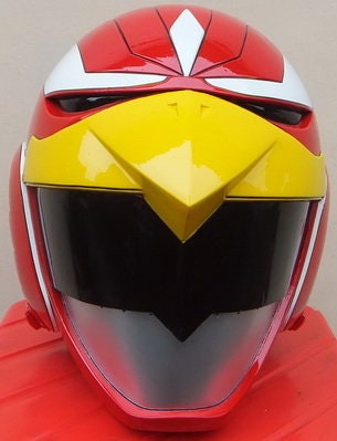 ANIKI RANGER Red Falcon Super Sentai Cosplay Collectible Helmet Mask