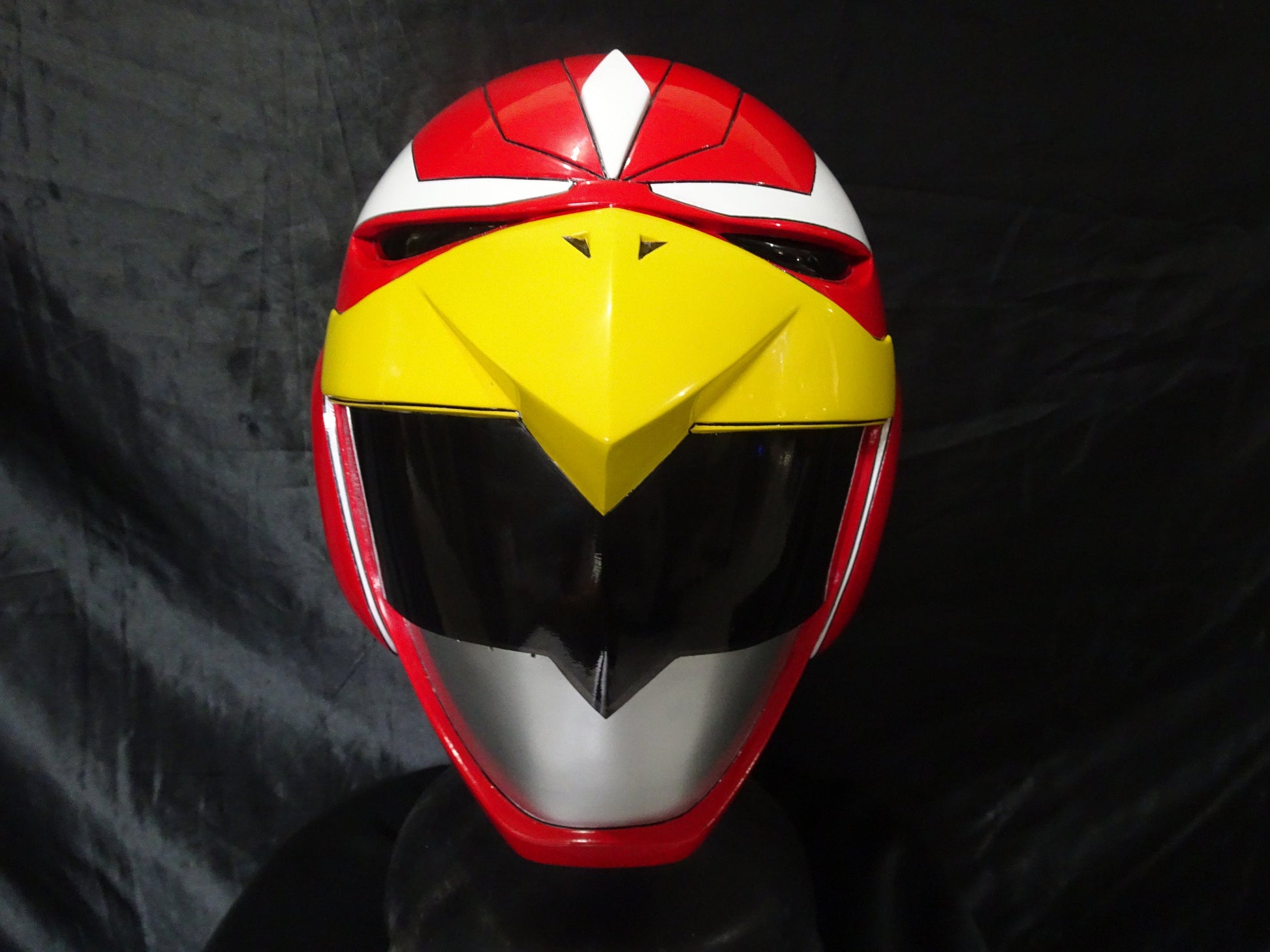ANIKI RANGER Red Falcon Super Sentai Cosplay Collectible Helmet Mask