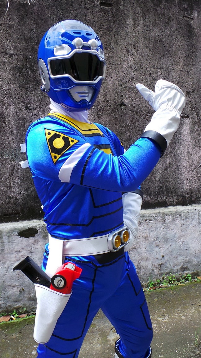 ANIKI Ranger Turbo Full Cosplay Costume (CUSTOM SIZE)