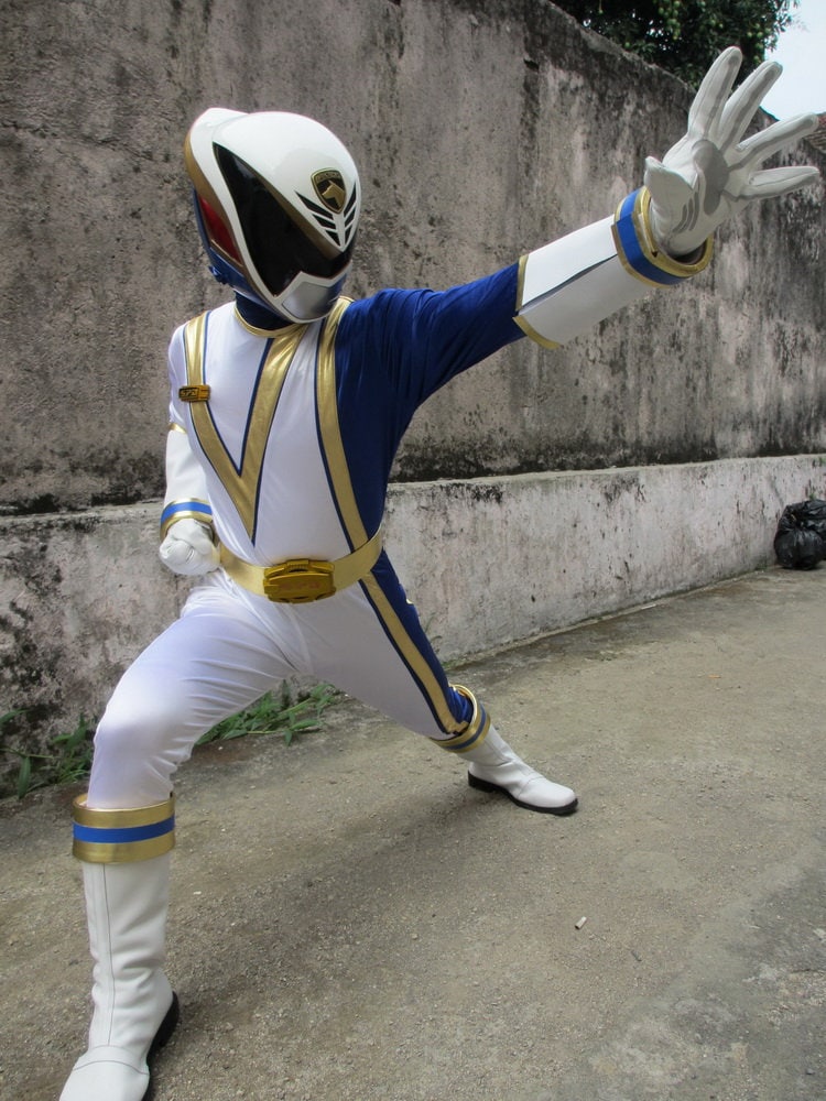 ANIKI SPD Ranger Full Cosplay Costume (Custom Size)