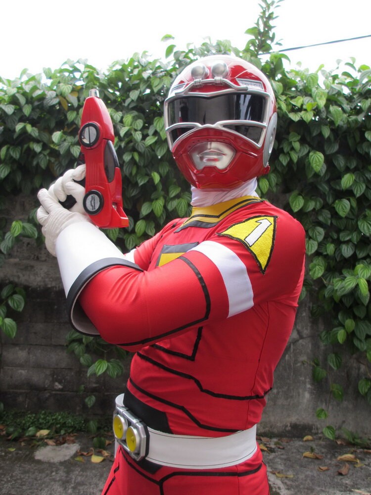 ANIKI Ranger Turbo Full Cosplay Costume (CUSTOM SIZE)