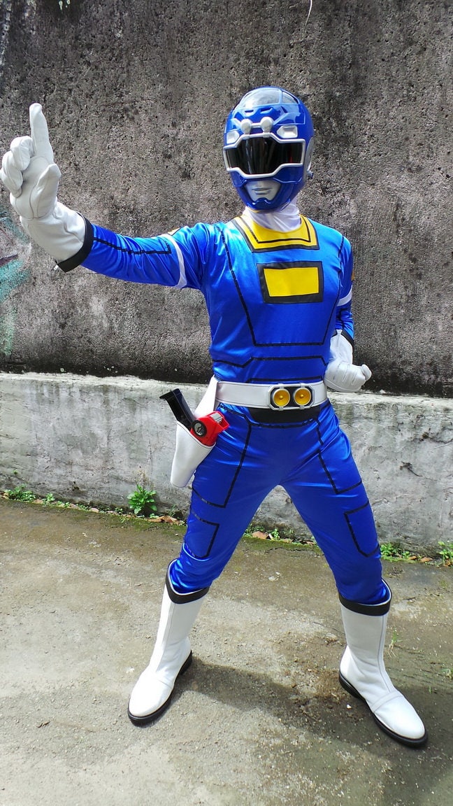 ANIKI Ranger Turbo Full Cosplay Costume (CUSTOM SIZE)