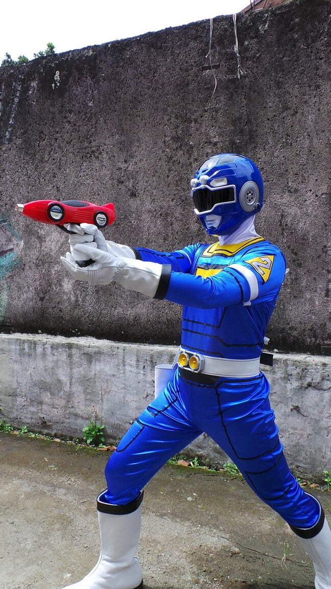 ANIKI Ranger Turbo Full Cosplay Costume (CUSTOM SIZE)