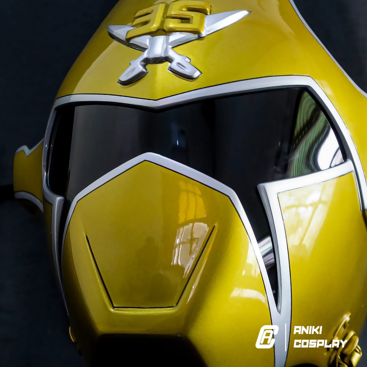 ANIKI Ranger Sentai Twokaizer Cosplay Collectible Helmet Mask