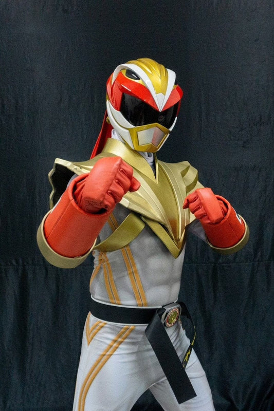 ANIKI Ryu Crimson Hawk Ranger Cosplay Costume