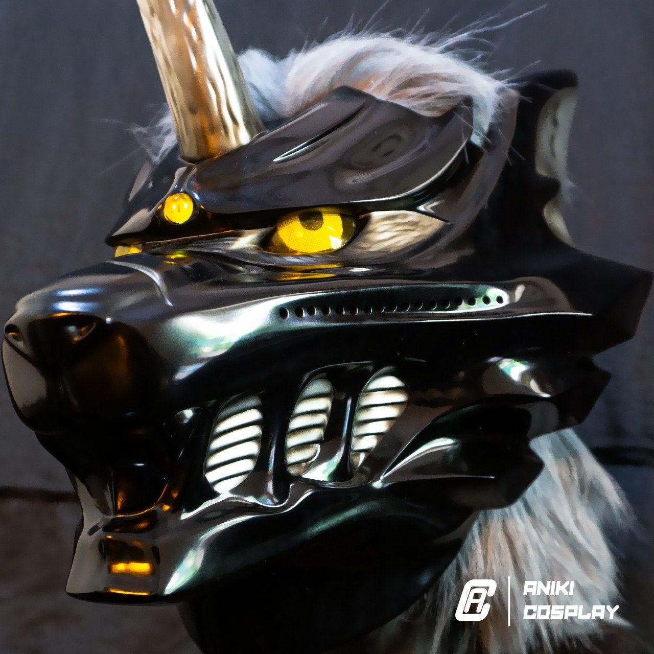 ANIKI ZEN AKU wild Force Ranger Cosplay Collectible Helmet Mask