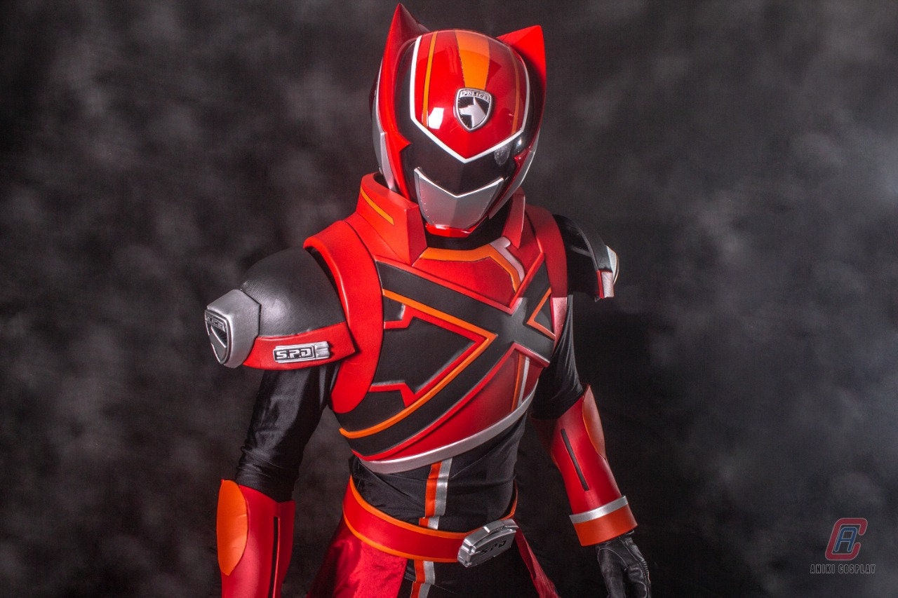 ANIKI SPD X Ranger Cosplay Costume Fullset