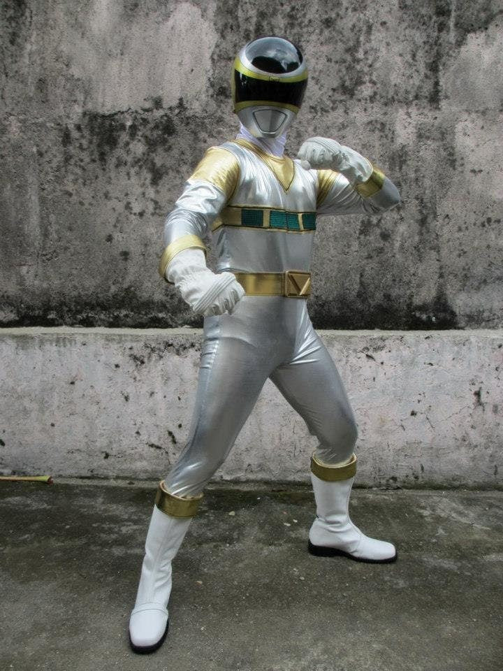 ANIKI In Space Ranger Cosplay Collectible Costume Megaranger