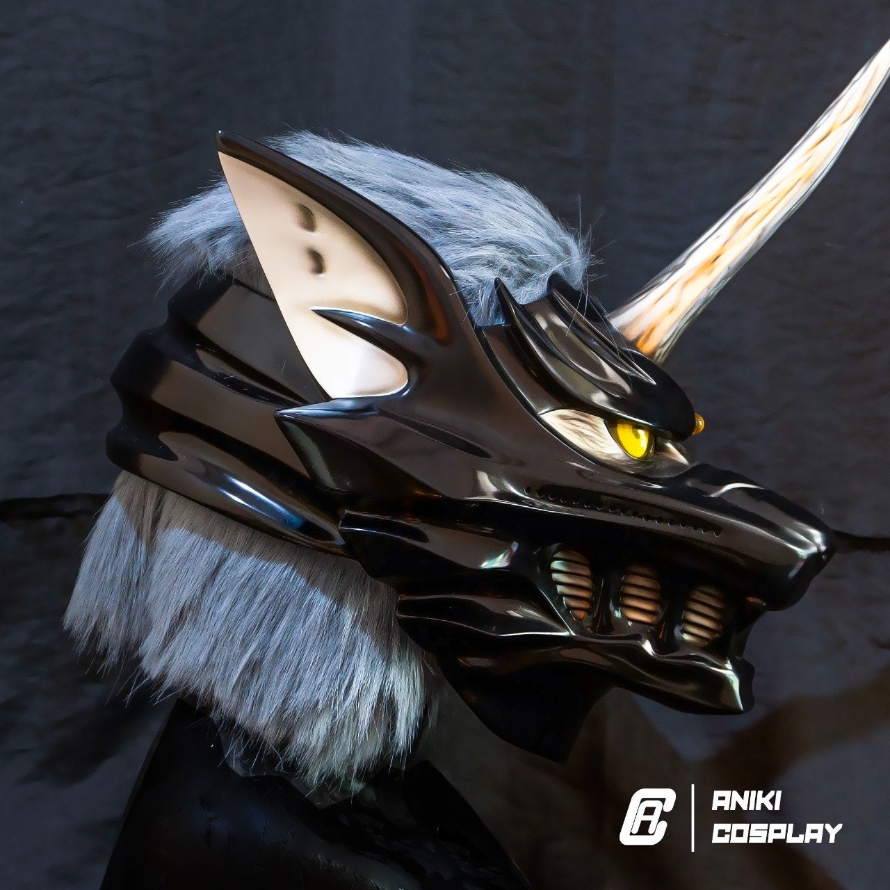 ANIKI ZEN AKU wild Force Ranger Cosplay Collectible Helmet Mask