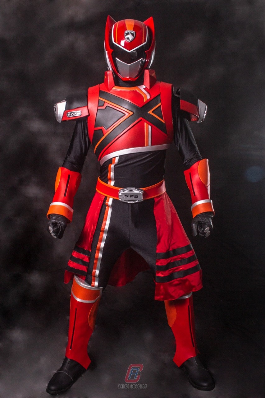 ANIKI SPD X Ranger Cosplay Costume Fullset