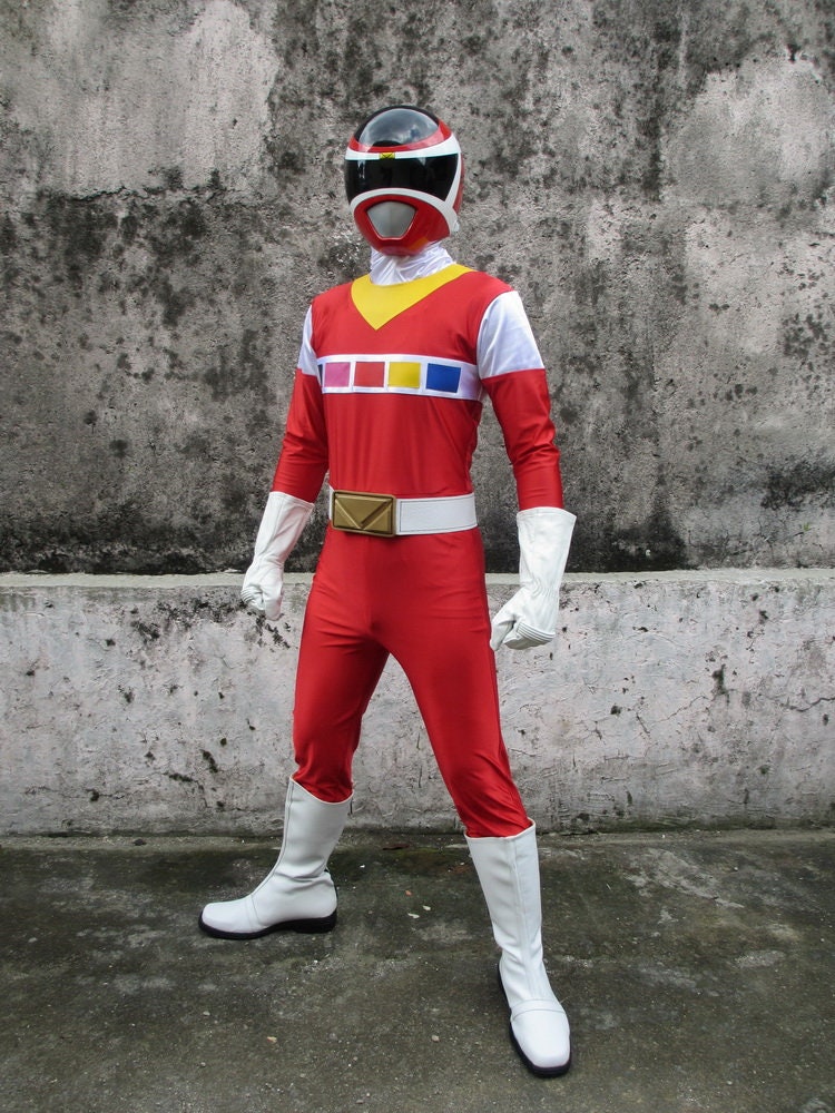 ANIKI In Space Ranger Cosplay Collectible Costume Megaranger