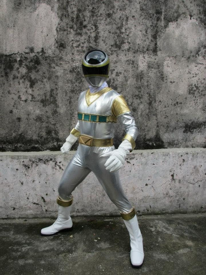 ANIKI In Space Ranger Cosplay Collectible Costume Megaranger