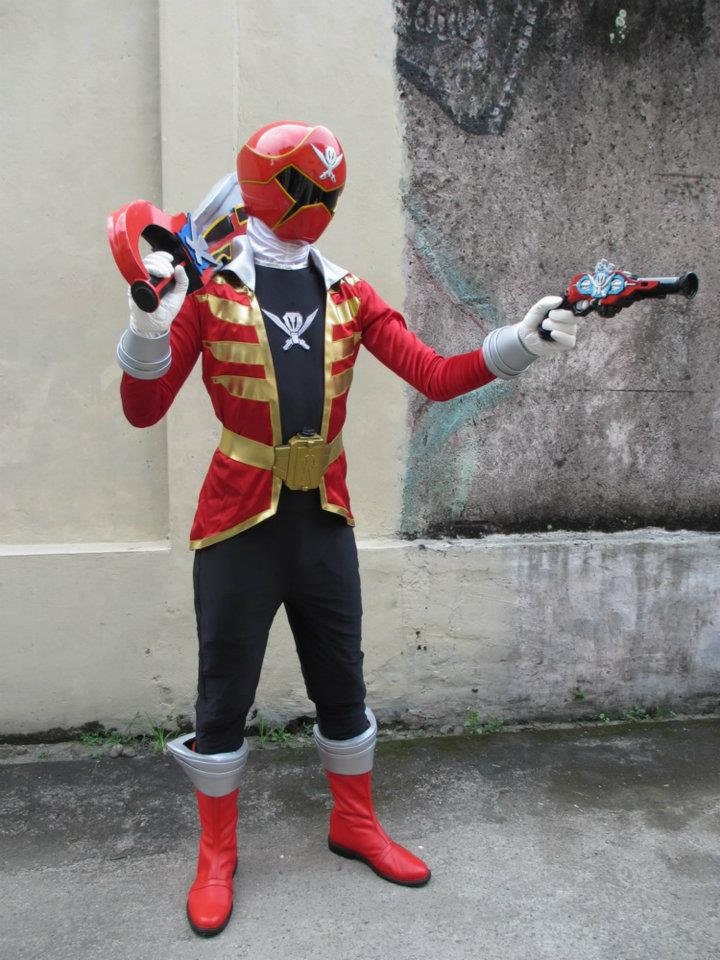 ANIKI Super Mega Force GOKAIGER Collectible Cosplay Costume Fullset