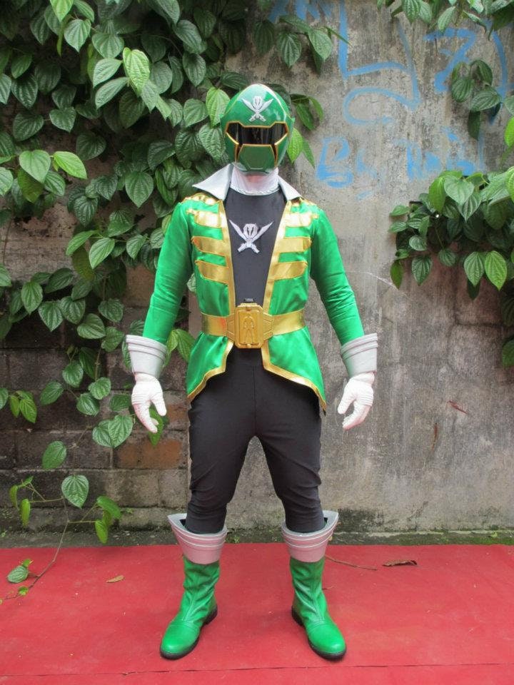 ANIKI Super Mega Force GOKAIGER Collectible Cosplay Costume Fullset