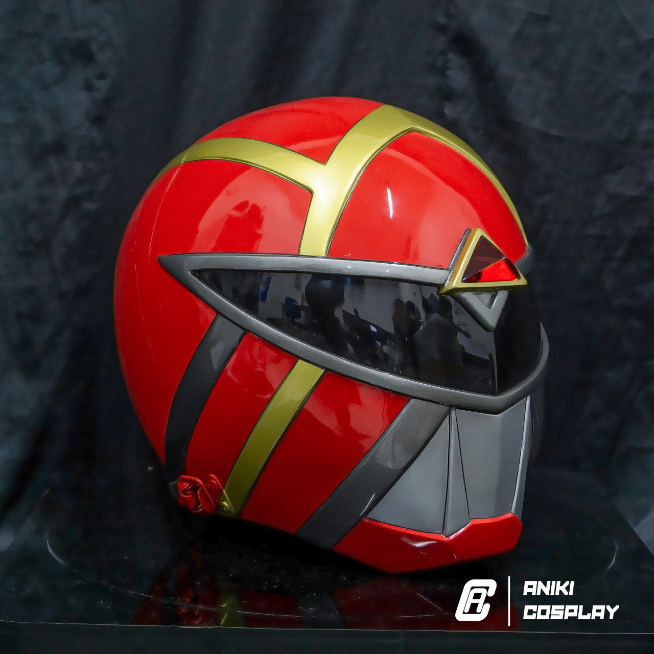 ANIKI Omega Ranger Boom Studio Ranger Cosplay Collectible Helmet Mask