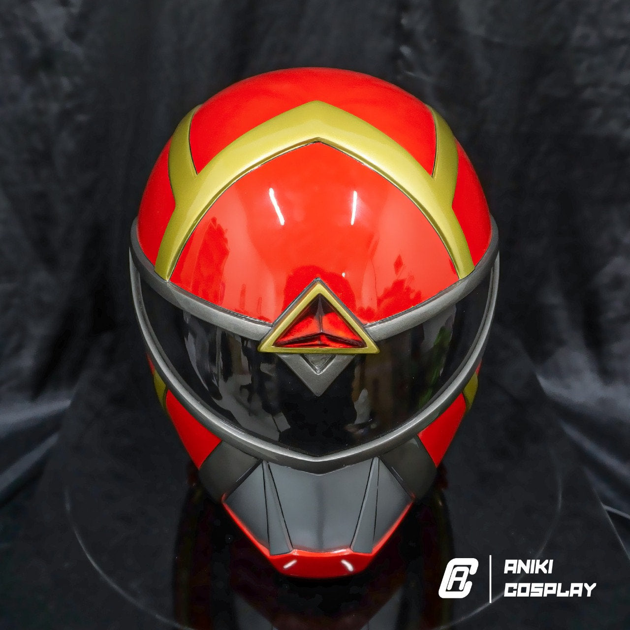 ANIKI Omega Ranger Boom Studio Ranger Cosplay Collectible Helmet Mask