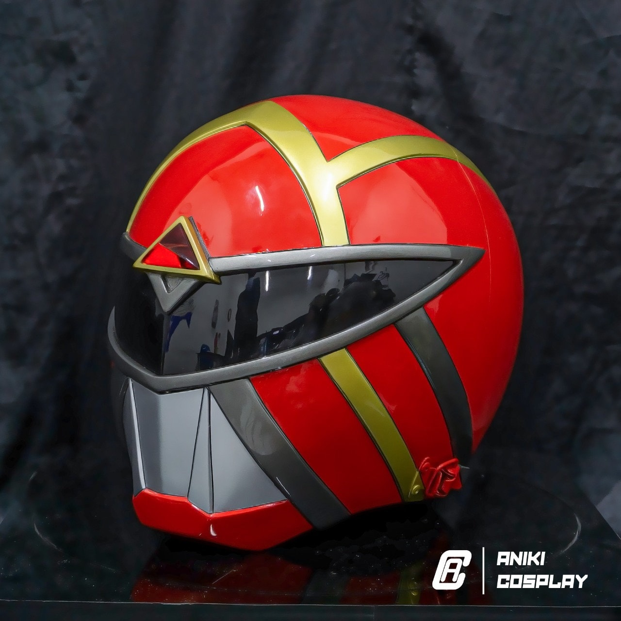 ANIKI Omega Ranger Boom Studio Ranger Cosplay Collectible Helmet Mask