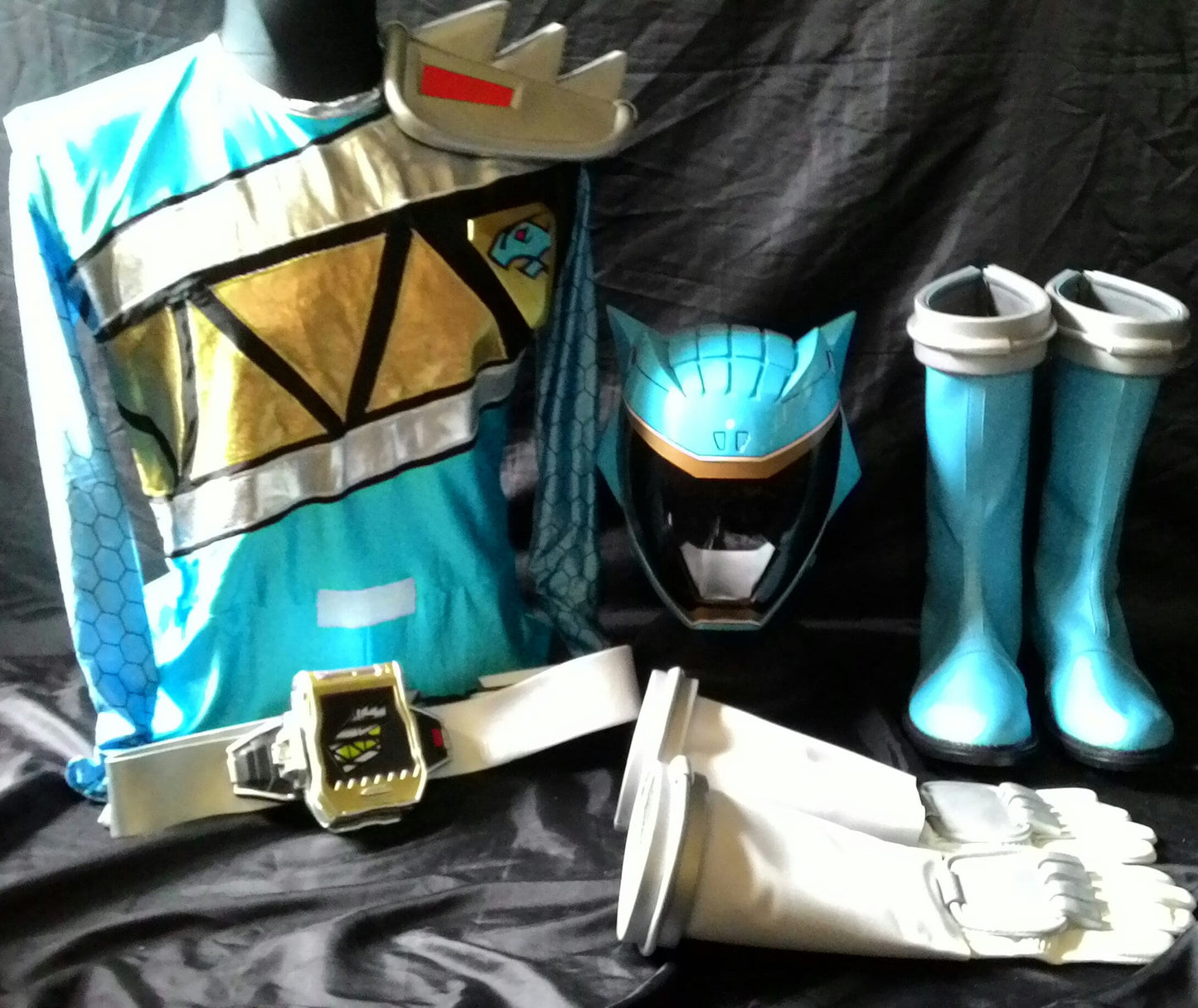 ANIKI Dino Charge Ranger Costume Cosplay Sentai Kyoryuger