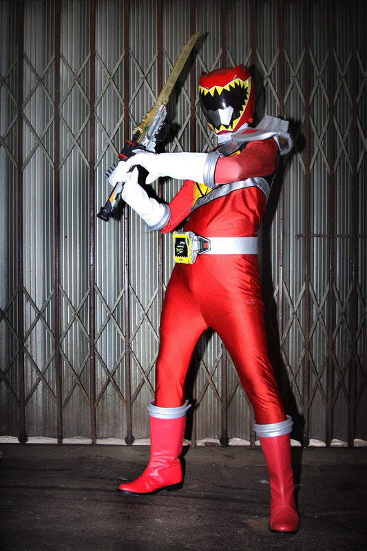 ANIKI Dino Charge Ranger Costume Cosplay Sentai Kyoryuger