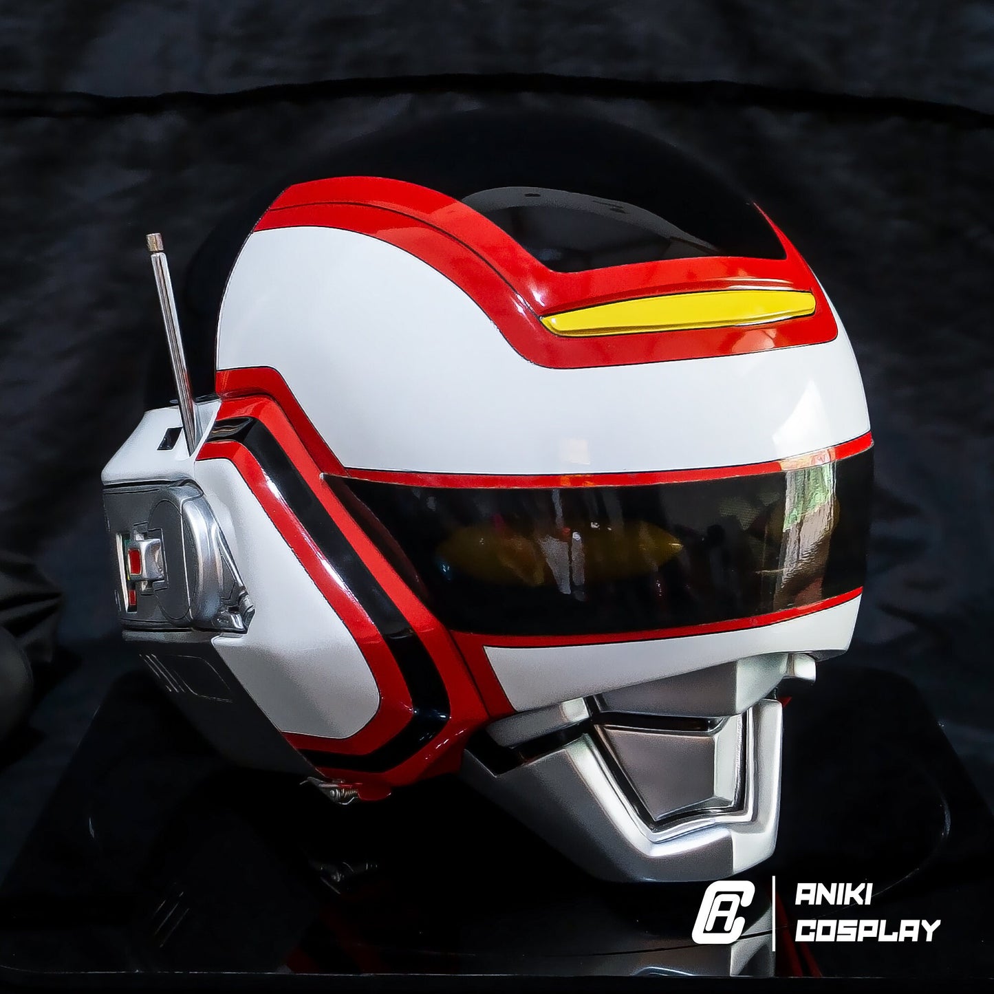 ANIKI Metal Heroes Juspion Cosplay Collectible Helmet Mask Replica