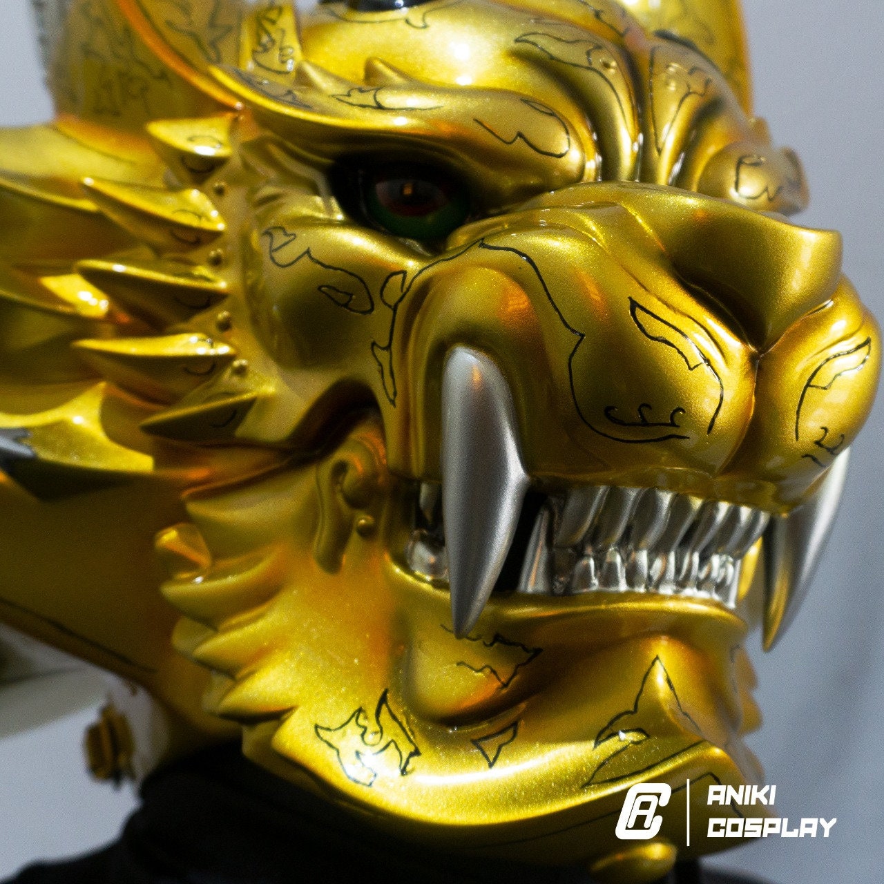 ANIKI GARO Golden Knight Cosplay Collectible Helmet Mask