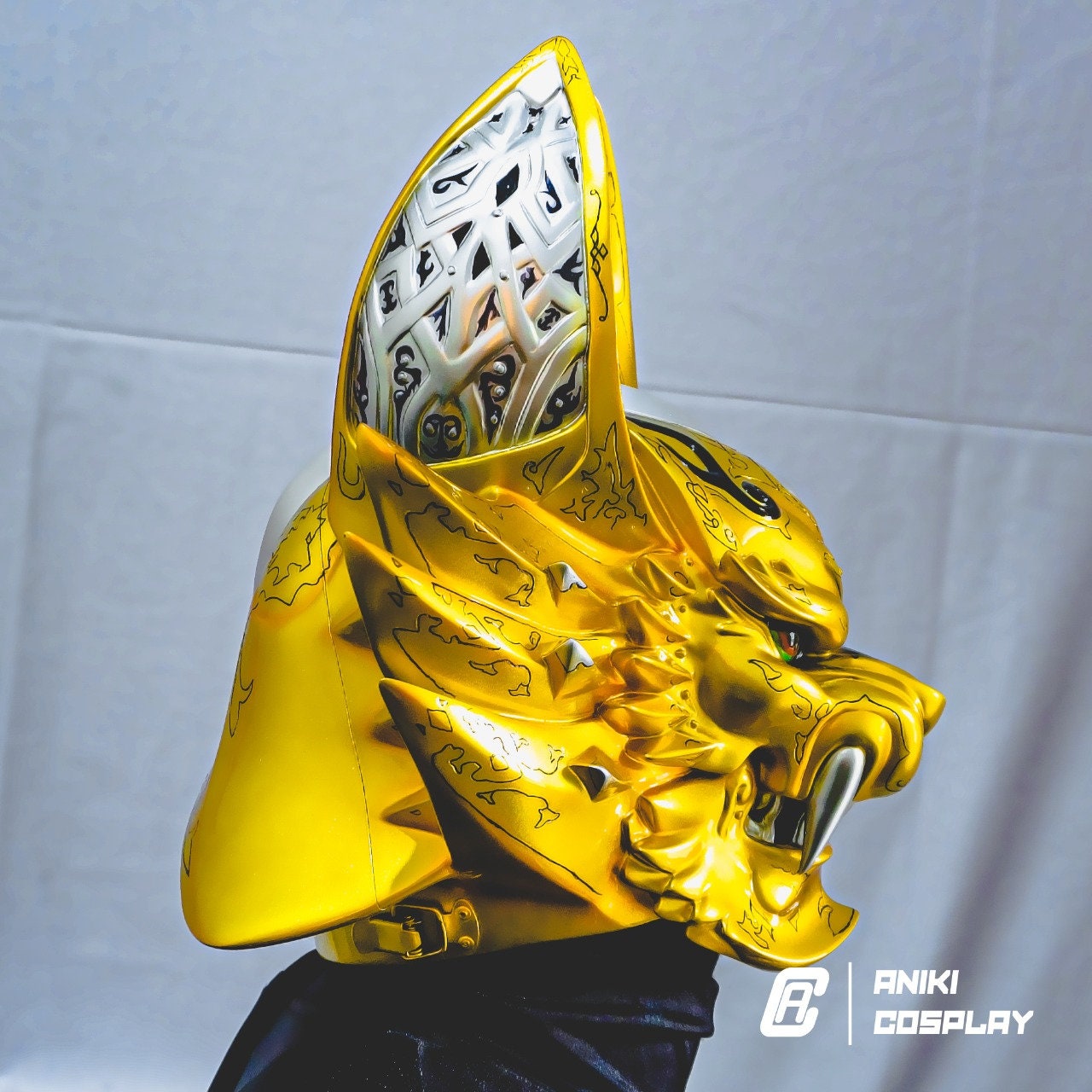 ANIKI GARO Golden Knight Cosplay Collectible Helmet Mask
