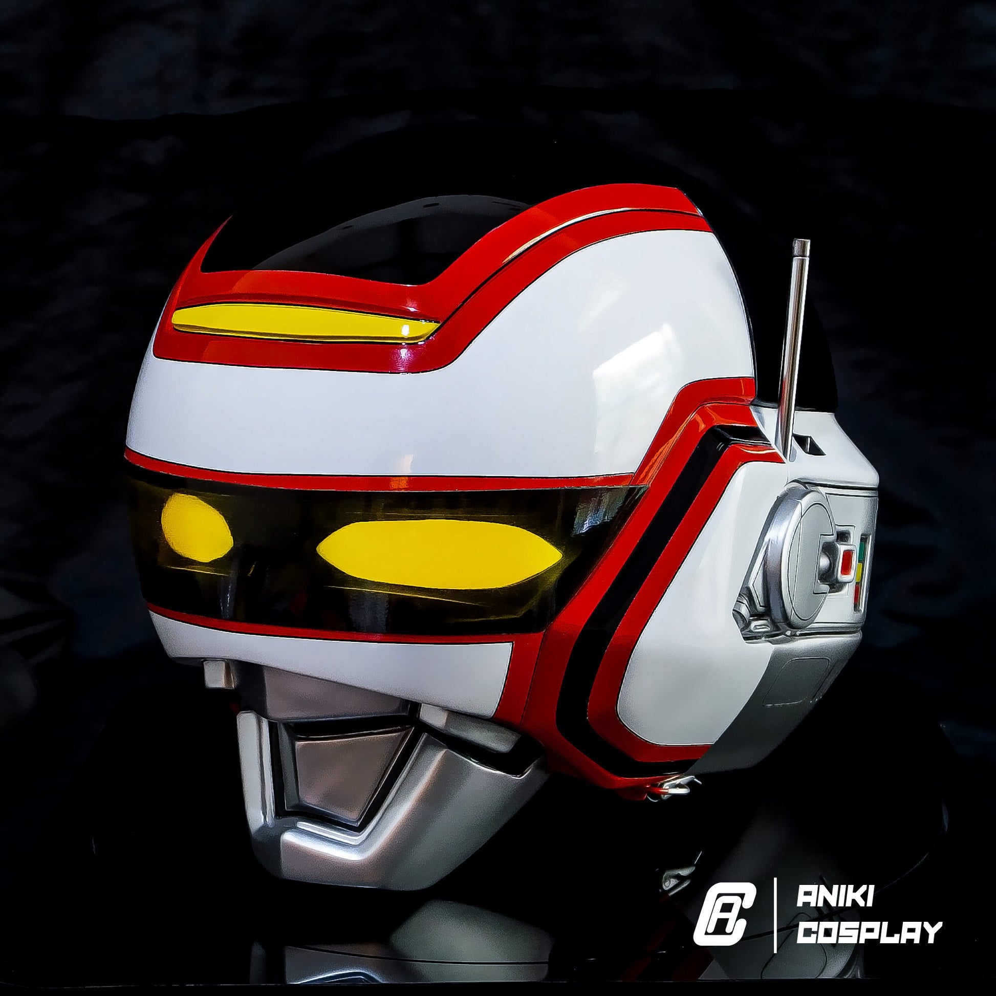 ANIKI Metal Heroes Juspion Cosplay Collectible Helmet Mask Replica