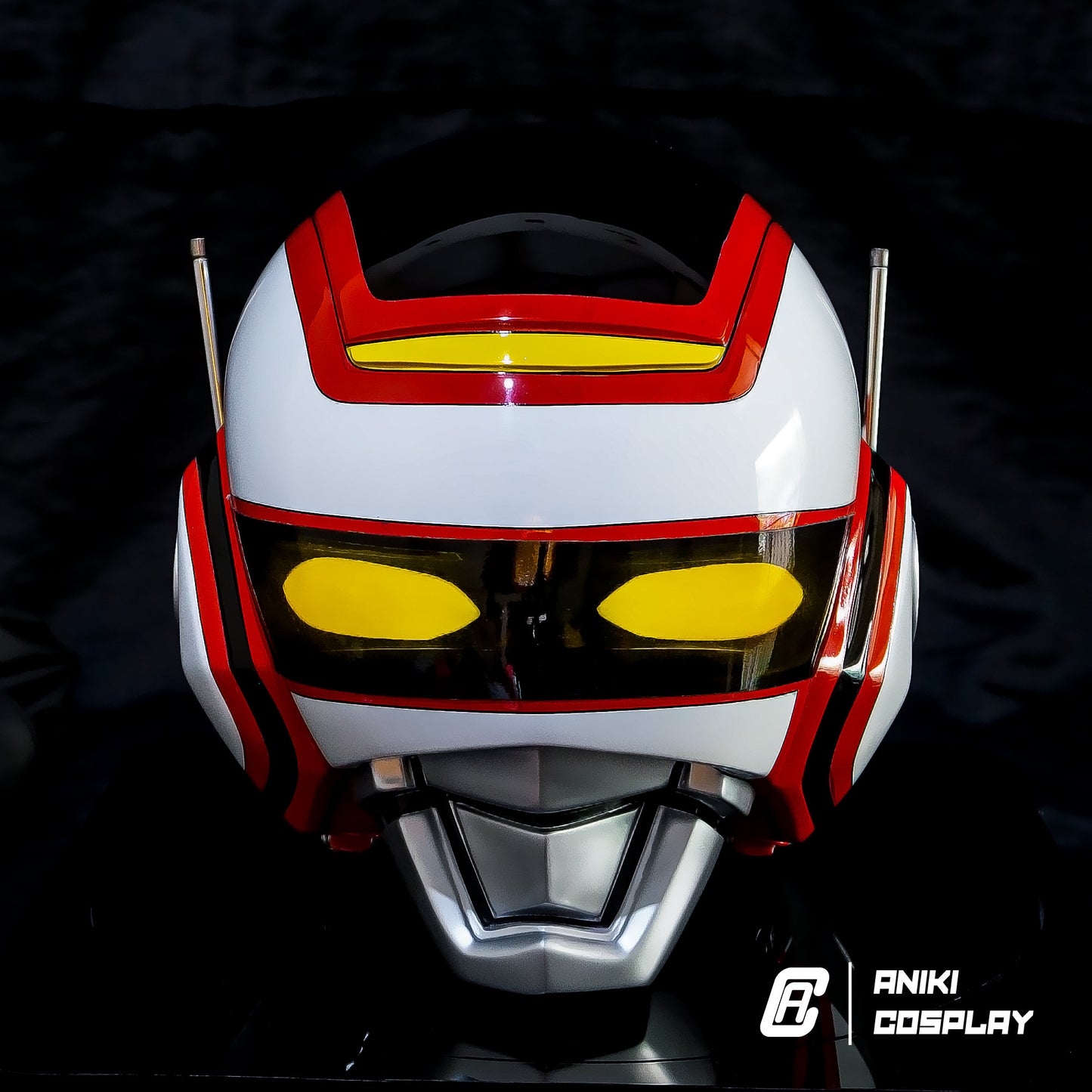 ANIKI Metal Heroes Juspion Cosplay Collectible Helmet Mask Replica