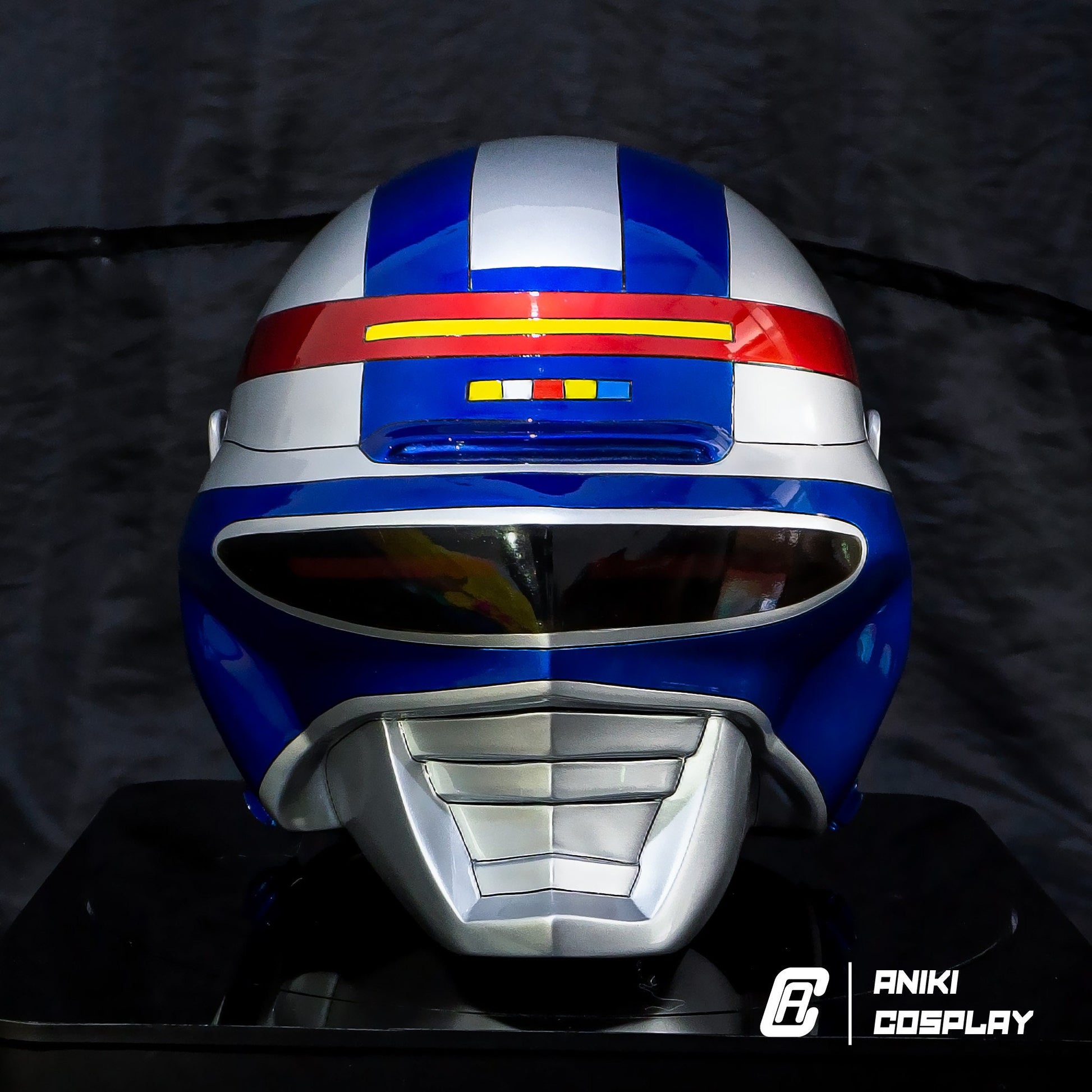 ANIKI Metal Heroes VR Troopers SHDR Cosplay Collectible Helmet Mask Replica