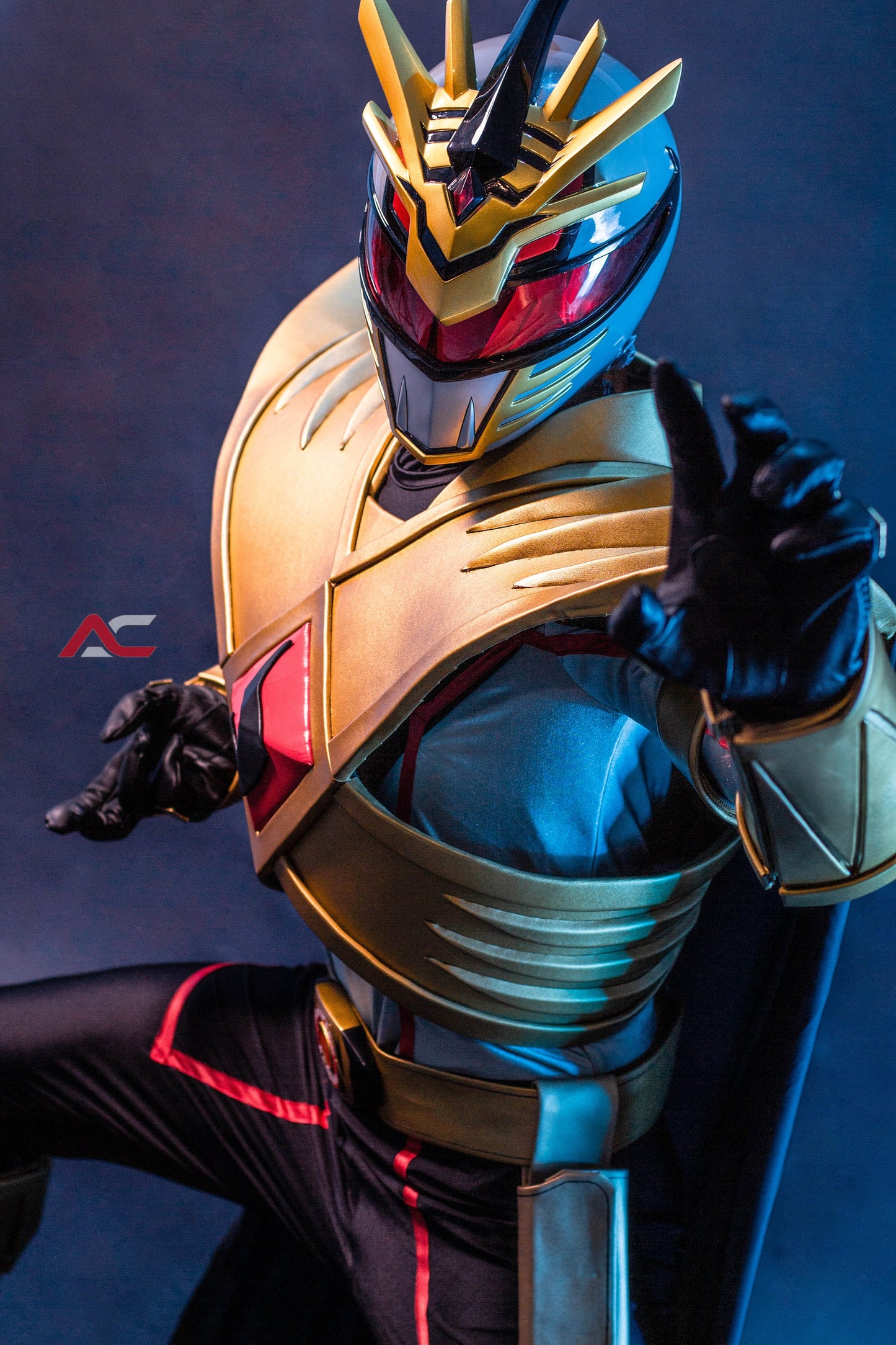 ANIKI Lord Drakkon Evo 3 Ranger Costume Cosplay Fullset Custom