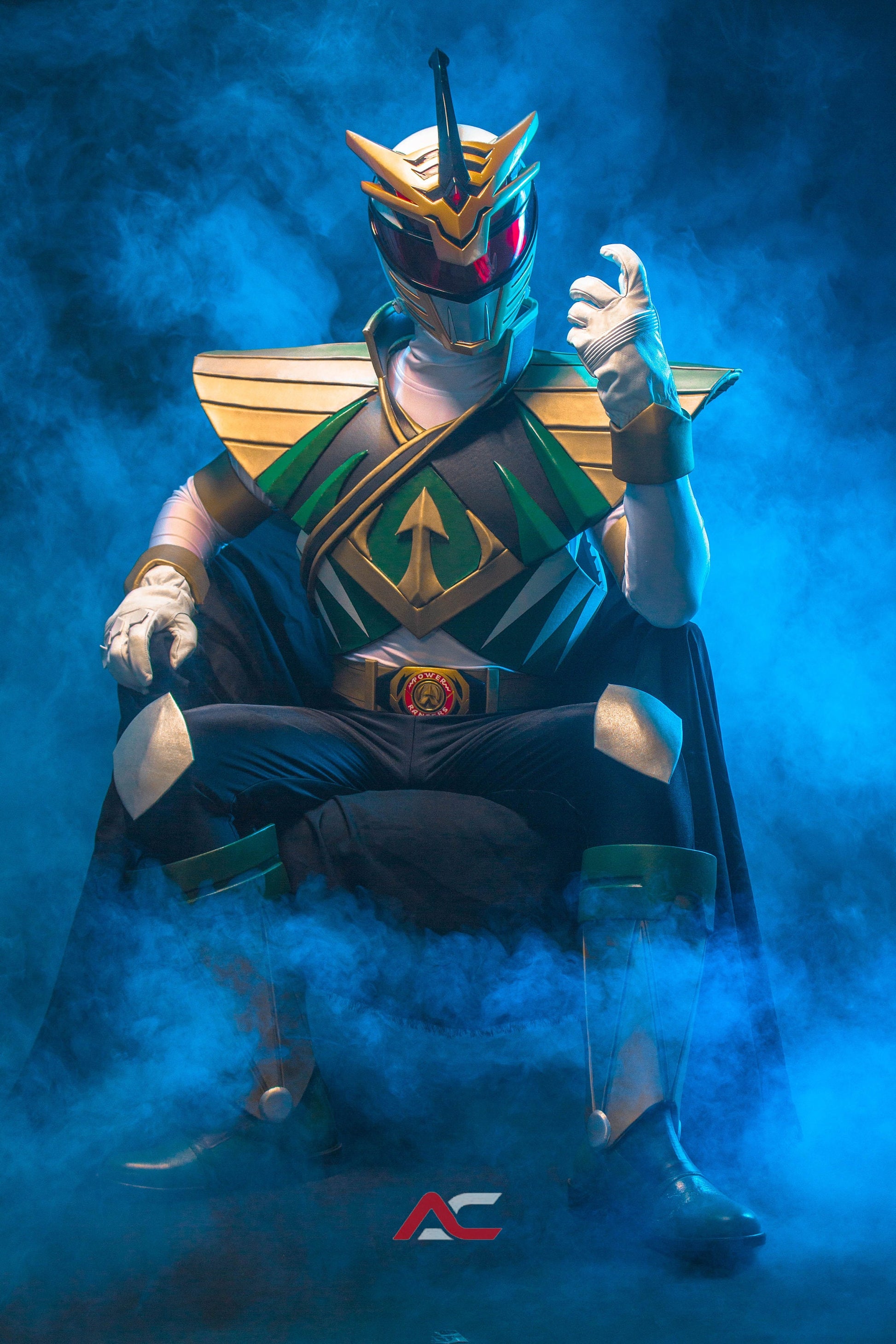 ANIKI Lord Drakkon Samurai Ranger Cosplay Costume Fullset