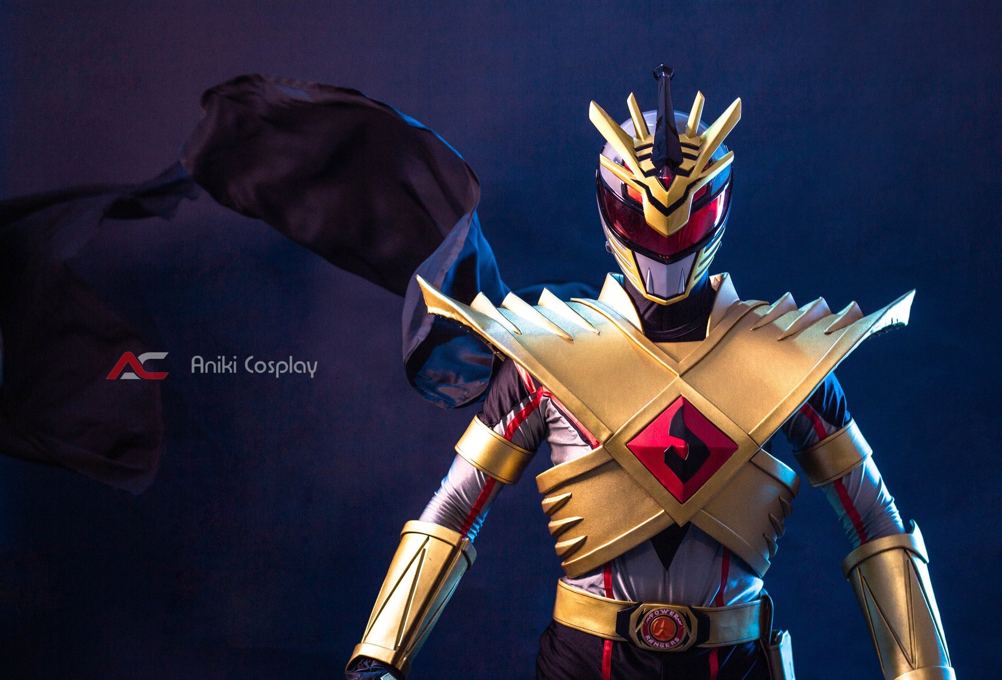 ANIKI Lord Drakkon Evo 3 Ranger Costume Cosplay Fullset Custom