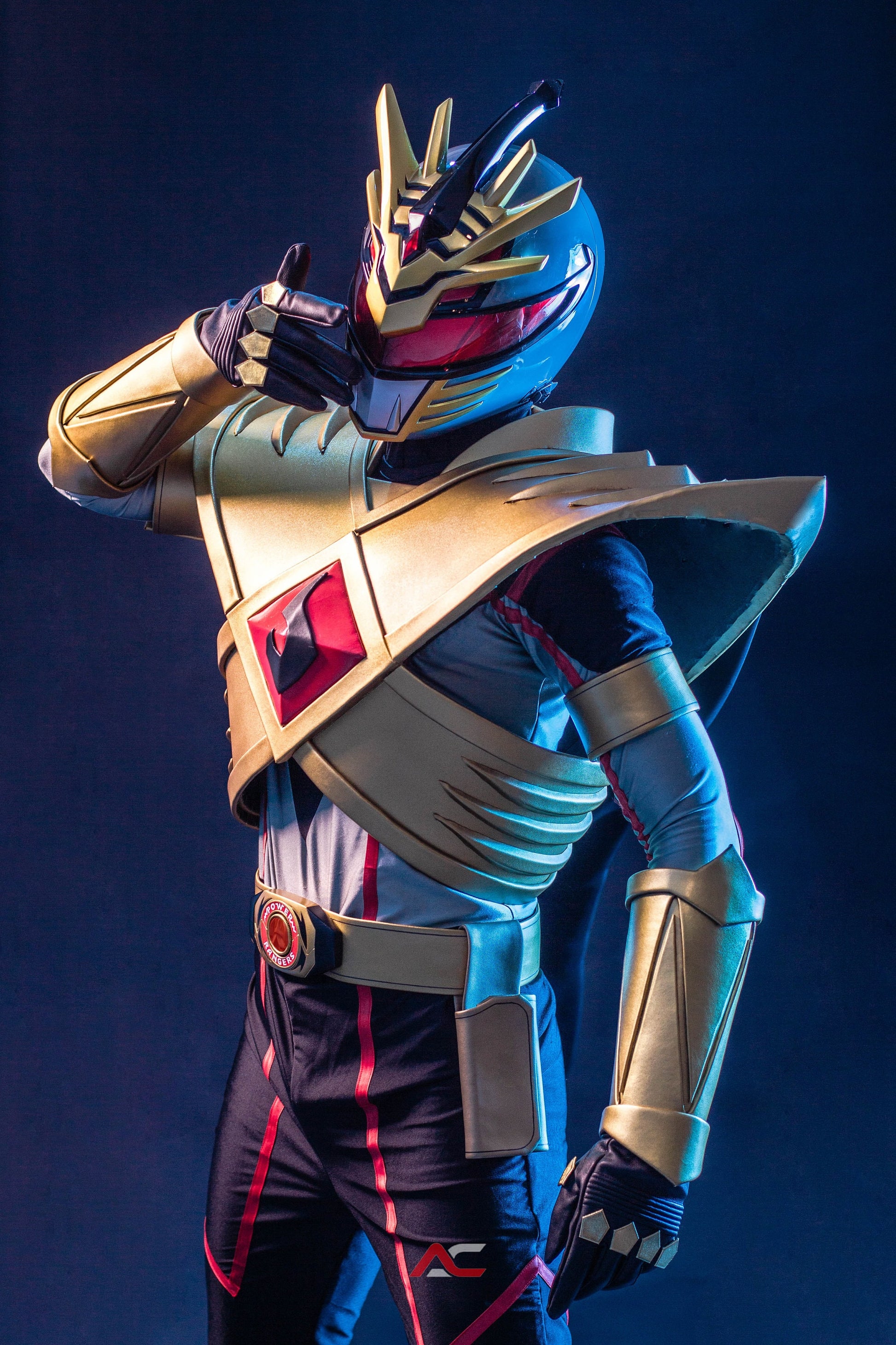 ANIKI Lord Drakkon Evo 3 Ranger Costume Cosplay Fullset Custom