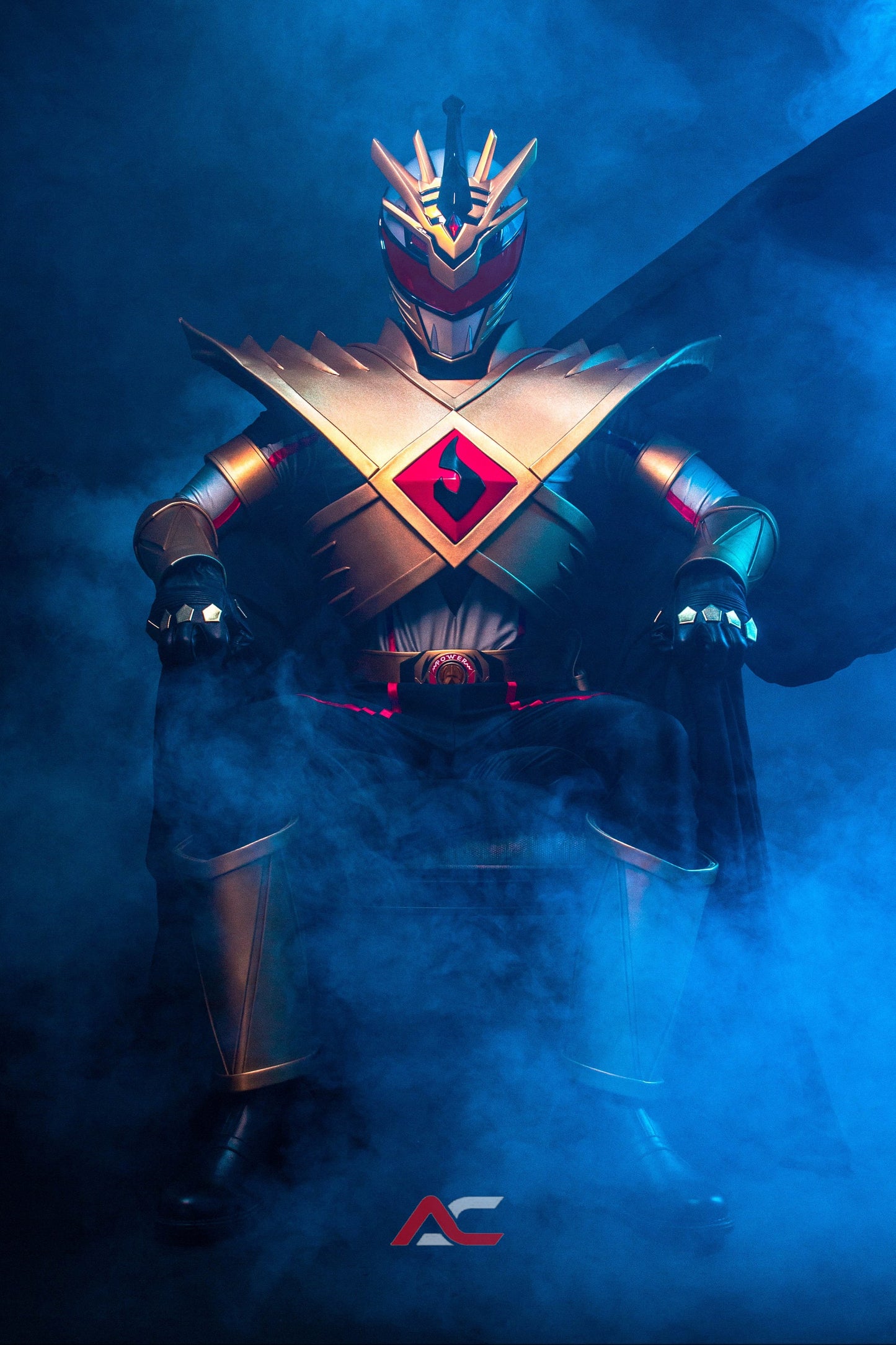 ANIKI Lord Drakkon Evo 3 Ranger Costume Cosplay Fullset Custom