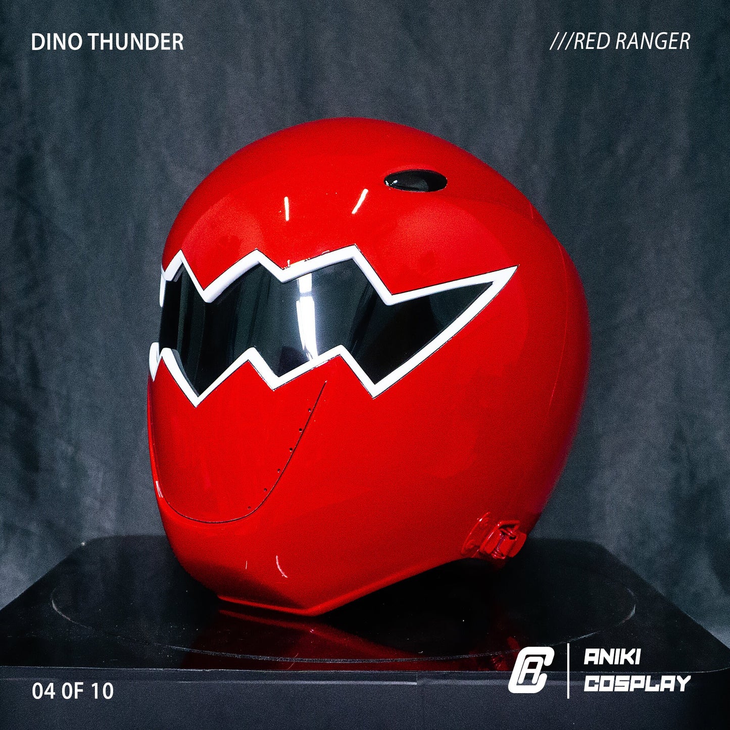 ANIKI Ranger Dino Thunder Red / Blue / Yellow Cosplay Collectible Helmet