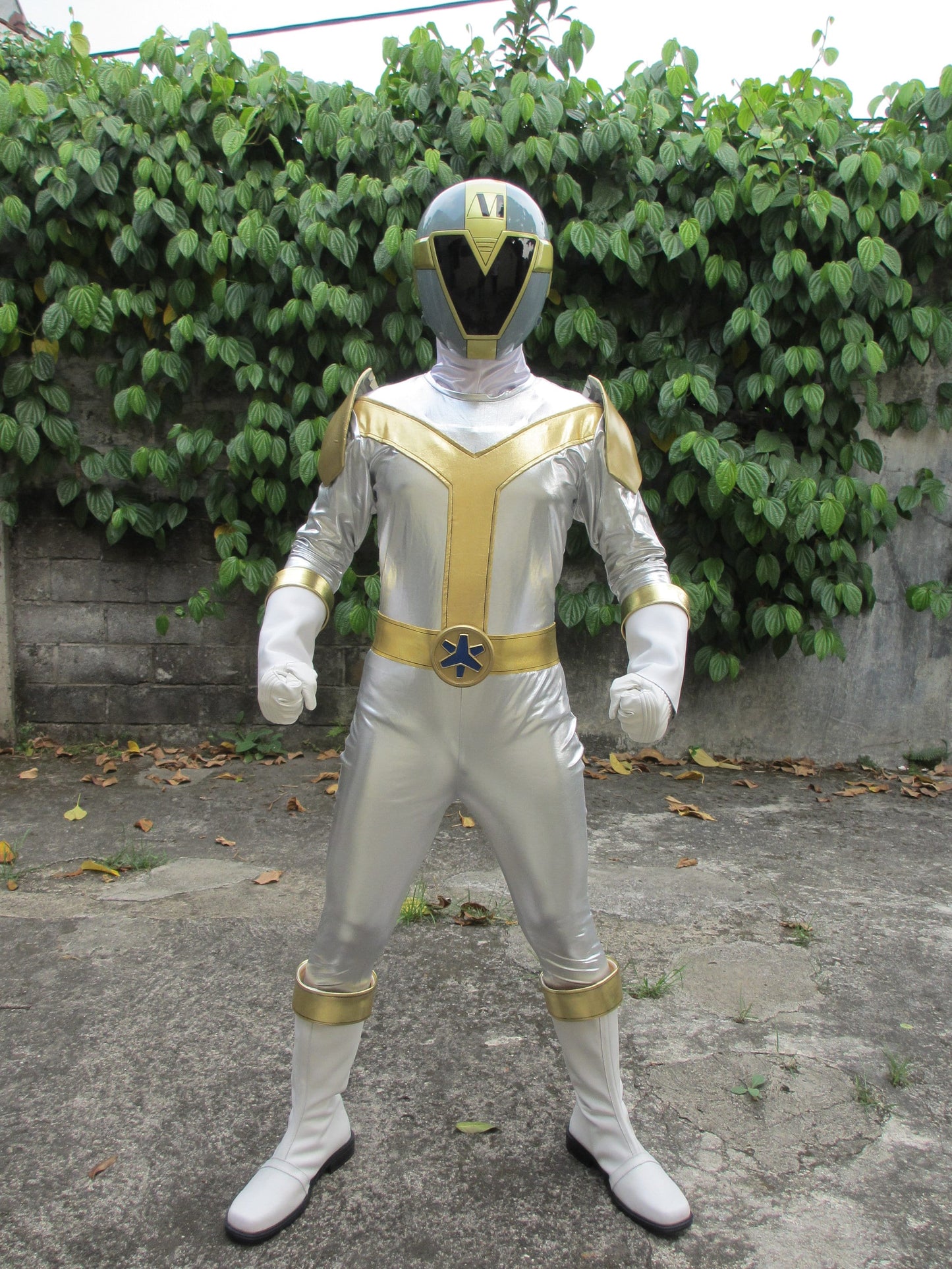 ANIKI Lightspeed rescue GOGO Ranger Cosplay Full Costume