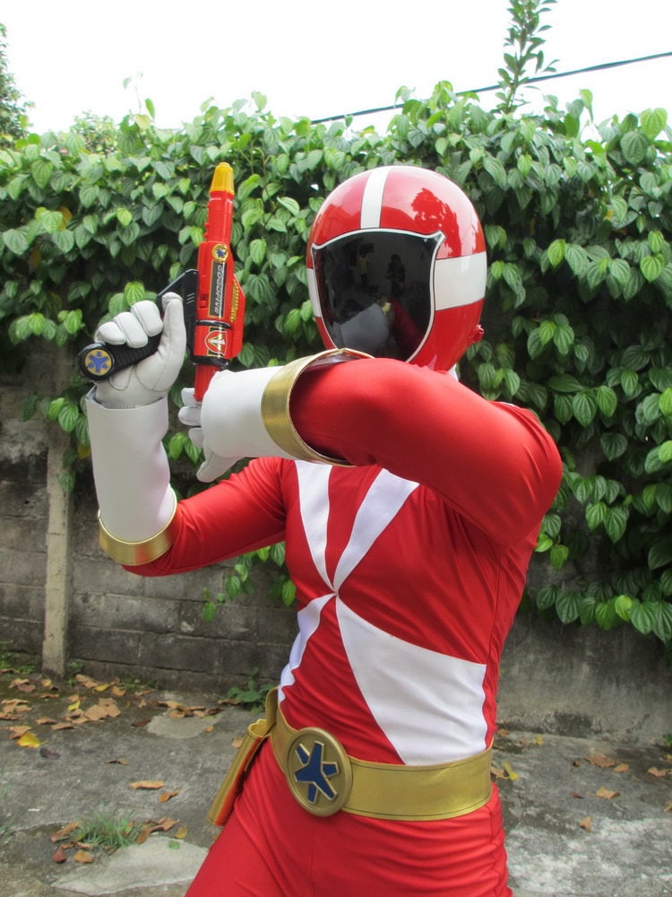 ANIKI Lightspeed rescue GOGO Ranger Cosplay Full Costume