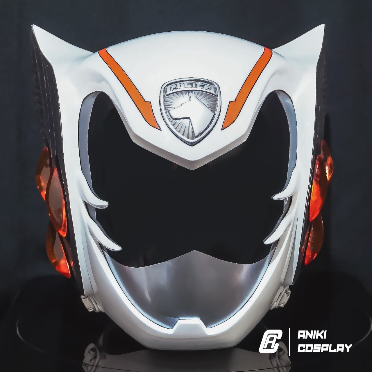 ANIKI KAT Ranger SPD Deka Swan Cosplay Collectible Helmet Mask Replica