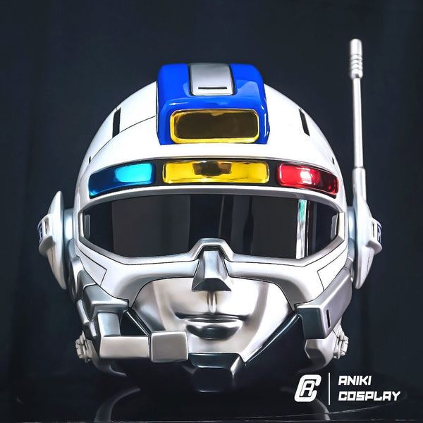 Signalman Car Ranger ANIKI Blue Ranger Senturion Cosplay Collectible Signalman Mask ...