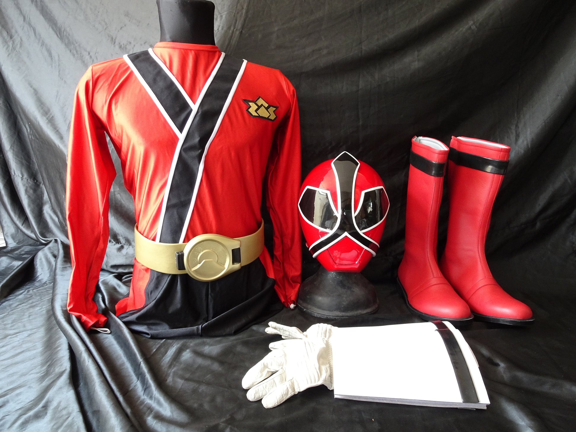 ANIKI Samurai Cosplay Ranger Costume Shinkenger Fullset