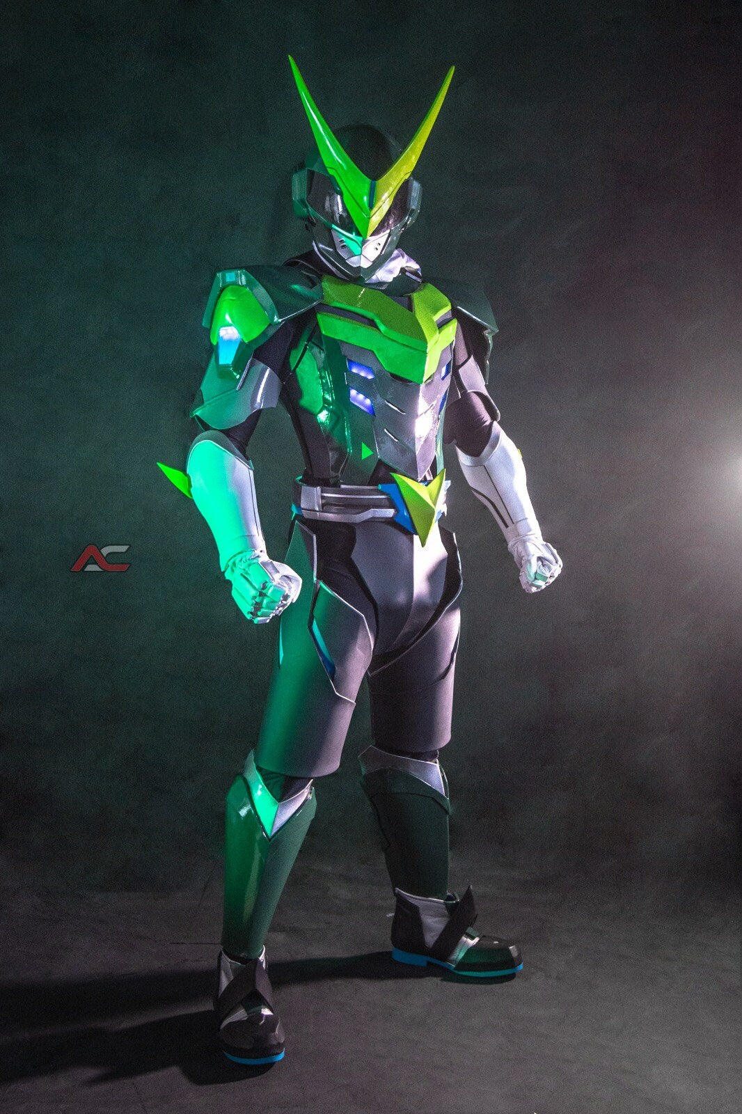 ANIKI Genji Cosplay Costume Sentai Fullset Overwatch
